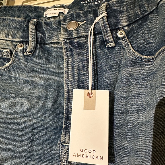 Good American Good Skate Wide Leg Jeans - Picture 7 of 9